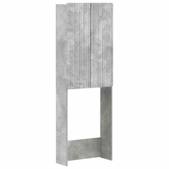 vidaXL Mueble De Ba&ntilde;o Zwolle Gris Hormig&oacute;n 66 X 25,5 X 190 Cm Vidaxl