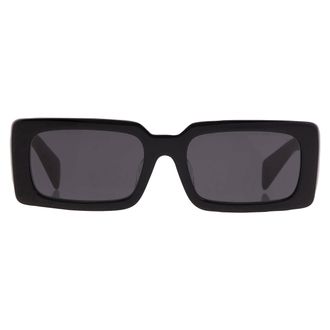 Prada Dark Grey Rectangular Ladies Eyeglasses PR A07SF 1AB5S0 54