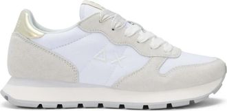 Sun 68 Ally Gold Silver - Dames - Sneakers - Wit - 38 EU - Leer - Schoenen