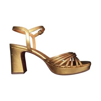 Chie Mihara Dames, Schoenen, Geel, Maat: 40 1/2 EU Leer