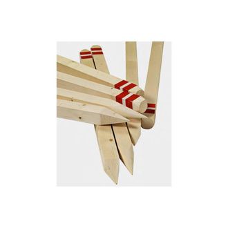 OEM 10 X Picchetto In Legno C/punta 5x5xh100cm