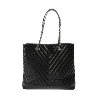 Chanel Pre-owned Tote Bags, female, Black, Size: ONE SIZE Pre-owned As3519 Tote bag