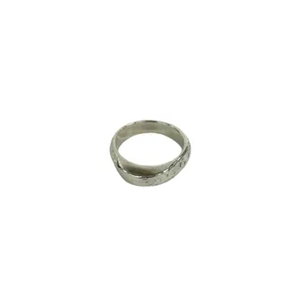Tiffany & Co. Silver Silver 925 Band Ring (Pre-Owned)