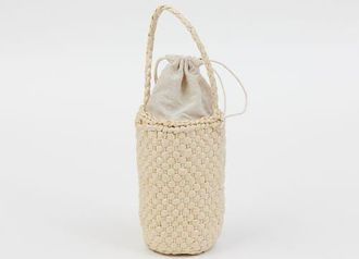 Hat Attack Straw Wine Bag in Natural at Nordstrom