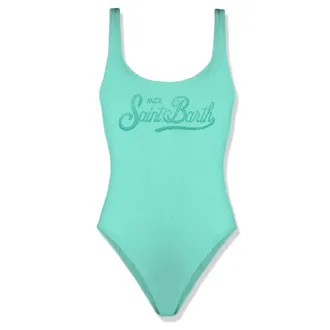 MC2 Saint Barth Mujer, Trajes de baño, Verde, Talla: S