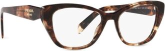 Prada PR 19Wv 07R1O1 Optical Frame - Dames - Brillen - Bruin - 53 MM - Accessoires