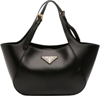 Prada Pre-owned Tote Bags, female, Black, Size: ONE SIZE Pre-owned Tote Bag