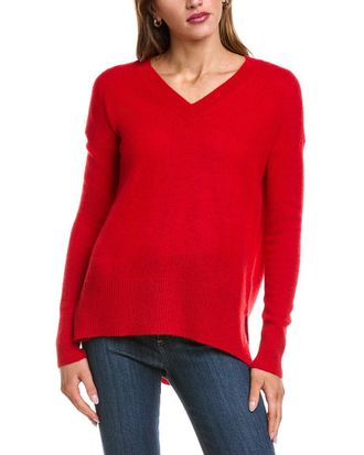 Alberta Ferretti Philosophy Oversized V-Neck Sweater