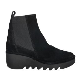 FLY London Schoenen, Dames, Zwart, 40 EU, Su&egrave;de, Bagu Chelsea Boot