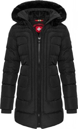 Wellensteyn Jassen, Dames, Zwart, L, Polyester, Belvitesse Long