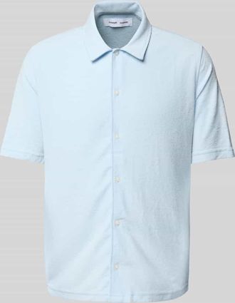 Sams&oslash;e & Sams&oslash;e Regular Fit Freizeithemd mit 1/2-Arm Modell KVISTBRO in Hellblau, Gr&ouml;&szlig;e XXL