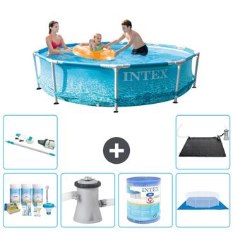 Intex Piscina Con Estructura Redonda - 305x76 Cm - 7-piezas S41327