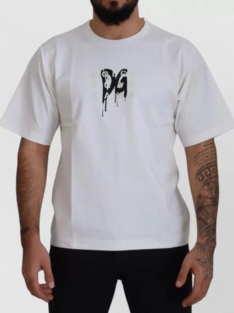 Dolce & Gabbana logo-print crewneck t-shirt