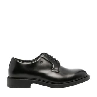 Fratelli Rossetti Derby Schoenen - Heren - Nette schoenen - Zwart - 40 EU - Leer - Schoenen