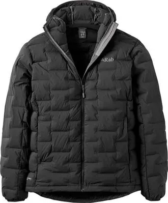 RAB Cubit Stretch Down Hoodie - Mens in Black at Nordstrom, Size Medium