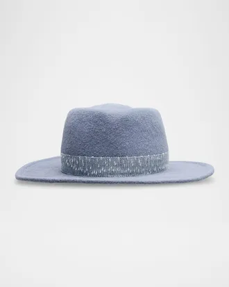 Gigi Burris Millinery Noelle Rabit Felt Fedora