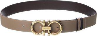 Ferragamo Gancini Reversible Leather Belt