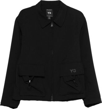 Yohji Yamamoto Logo-print Bomber Jacket