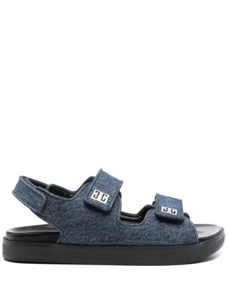 Givenchy denim sandals - women - Cotton - 40 - Blue