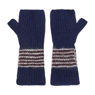 Bellerose Guantes sin dedos Dussam - Accessories - Mujer - Azul - ONE SIZE
