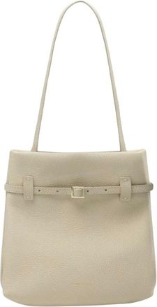 Manu Atelier Tassen, Dames, Beige, ONE Size, Leer, Mini Tote du Jour