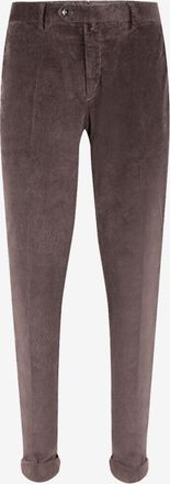 Bsettecento Slim-Fit-Hose aus Baumwoll- und Kaschmir-Cord