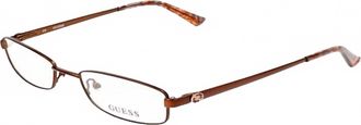 Guess Womens Full Rim Glasses In Brown