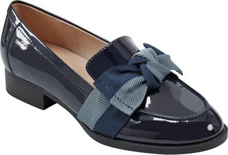 Bandolino Bow Loafer in Navy Blue at Nordstrom, Size 5.5