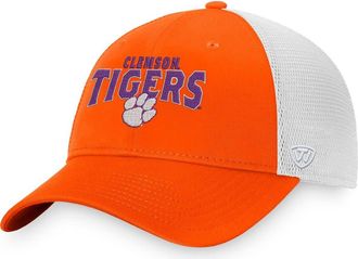 Top of the World Mens Top of the World Orange Clemson Tigers Breakout Trucker Snapback Hat at Nordstrom