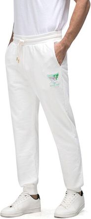 Casablanca Mens White Cotton Athletic Pants