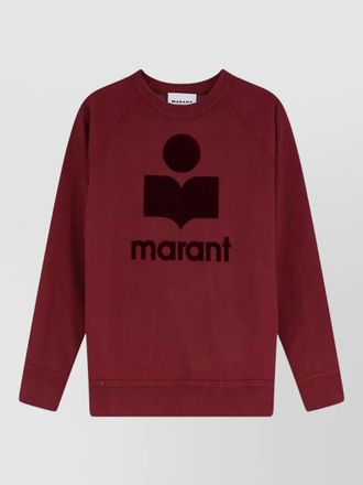 Isabel Marant milly ny recycled material crewneck sweatshirt