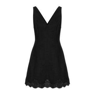 Valentino Garavani Dames, Jurken, Zwart, Maat: XS Zijde