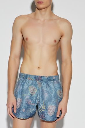 Isabel Marant Vicente Swim Shorts, Mens, Blue