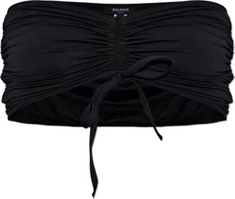 Balmain Beach Top - Dames - Strandmode - Zwart - L/Xl - Badmode