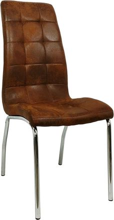 Regalos Miguel Sillas Comedor - Silla Liam - Marr&oacute;n Vintage