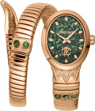Roberto Cavalli Womens Serpente Ornato Watch
