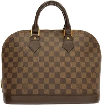 Louis Vuitton Vintage, unisex, Bruin, ONE Size, Pre-owned Vintage Handbag