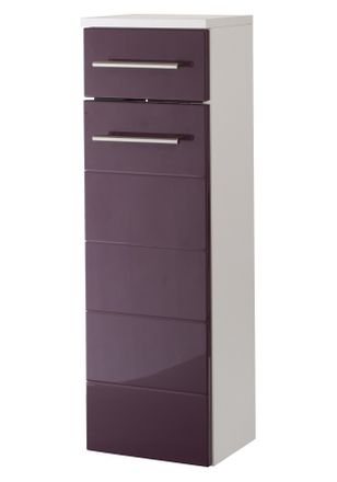 WELLTIME Unterschrank »Porto« Breite 25 cm, mit hochglänzenden Fronten