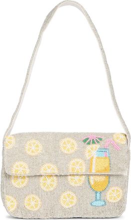 Collection XIIX Lemonade Beaded Baguette Shoulder Bag in Grey Multi at Nordstrom Rack
