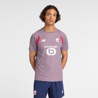 New Balance LOSC Lille Uomo New Balance Football Jersey in Viola, Poliestere, Taglia L