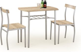 OEM Conjunto De Mesa Y Dos Sillas Lance, Roble Sonoma