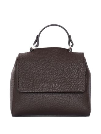 Orciani Sveva Solf Mini shoulder bag - women - Calf Leather/Polyamide/Polyurethane - One Size - Brown