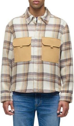 Hudson Plaid Shirt Jacket in Lexington at Nordstrom Rack, Size Xx-Large