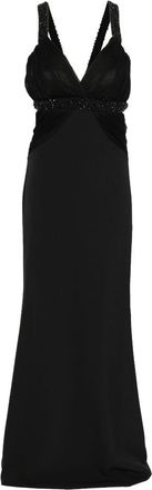 Pronovias Elegant dress with black rhinestones black