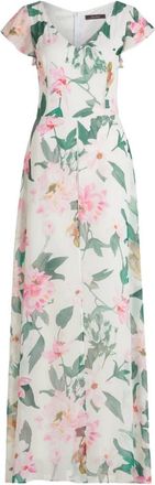 Vera Mont Jumpsuits & Playsuits, Dames, Veelkleurig, L, Chiffon, Bloemen Jumpsuit met Chiffon en Jersey Mix