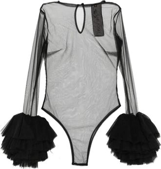 Rhizome Dionne body - women - Polyamide - M - Black