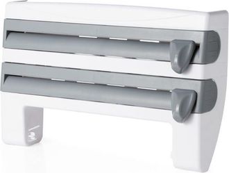 OEM Estanter&iacute;a De Pared Multifuncional Blanca Para Utensilios De Cocina, 39x10x24cm