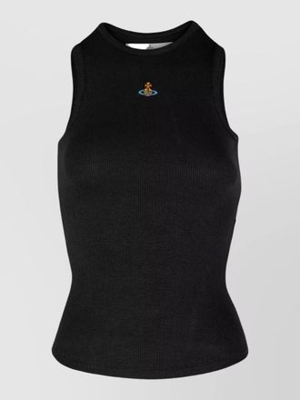 Vivienne Westwood 90s ribbed scoop neck tank