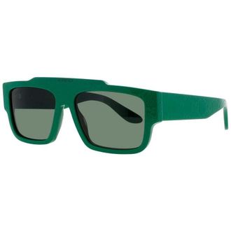 Gucci Mens Green Rectangular Sunglasses GG1517S 003 54