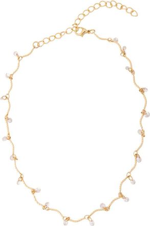 Saachi Saachi Glass Stone Necklace